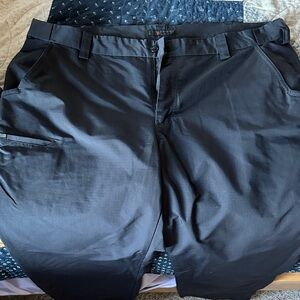 5.11 Tactical Black Flat Front Men's Pants